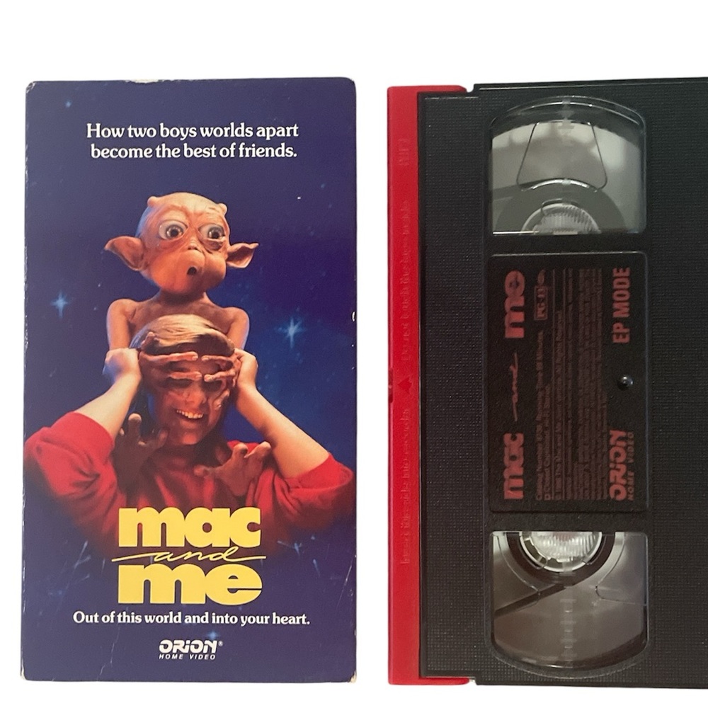 1988 Mac and Me VHS Tape
